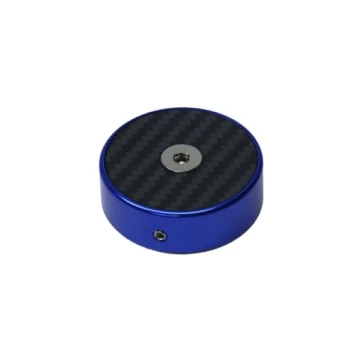 original_garage_moto_billet_fork_stem_cap_2014-2023_bagger_blue