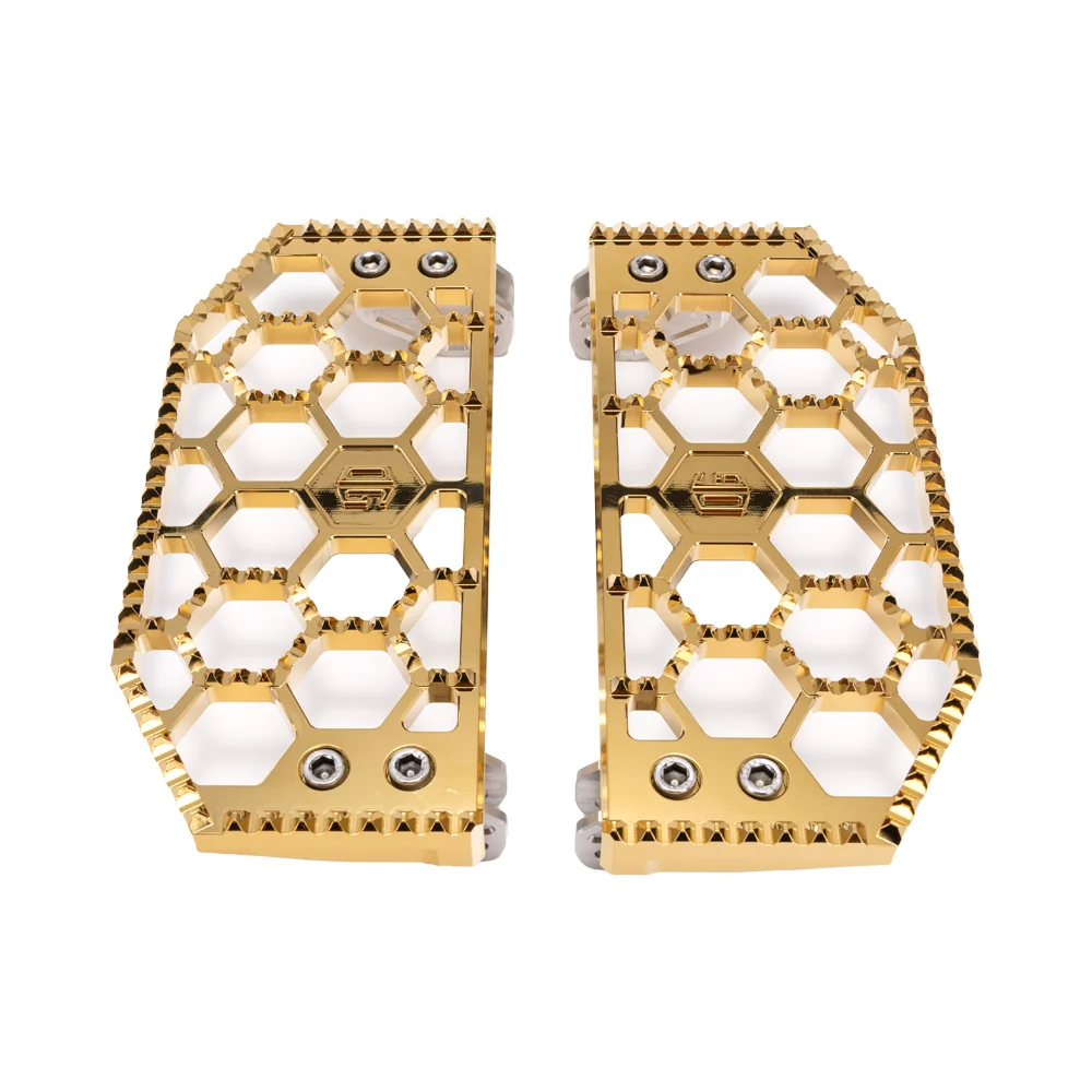 original_garage_moto_bagger_honeycomp_v3_floorboards_gold_plated