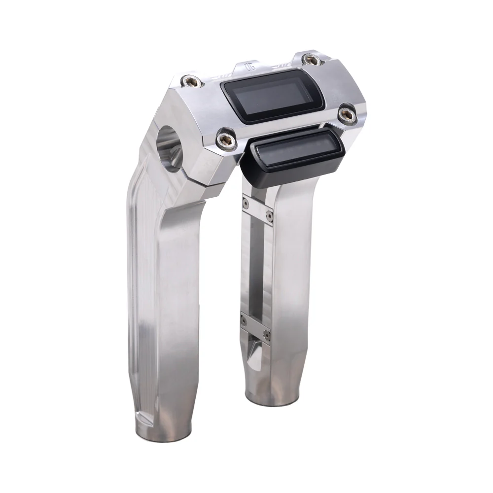 8.5" Pull Back Risers with OEM Digital Gauge Cut Out