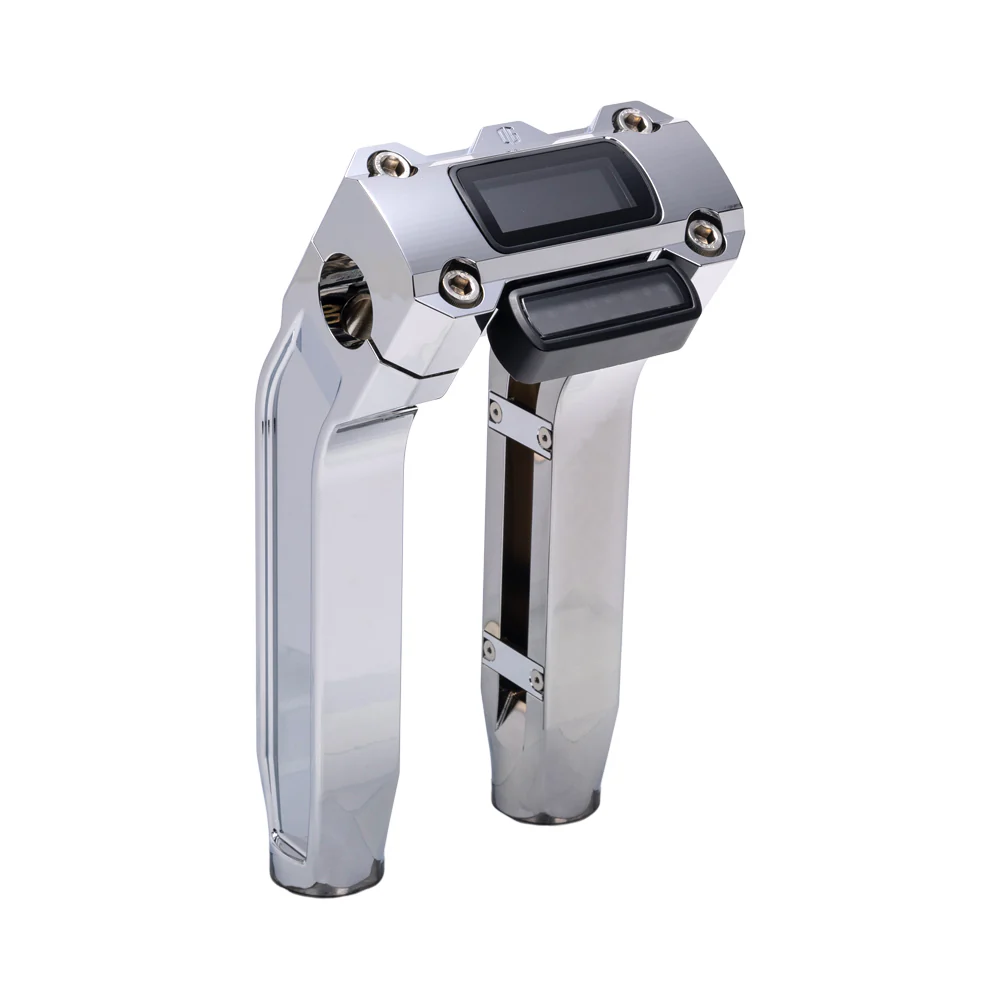 8.5" Pull Back Risers with OEM Digital Gauge Cut Out