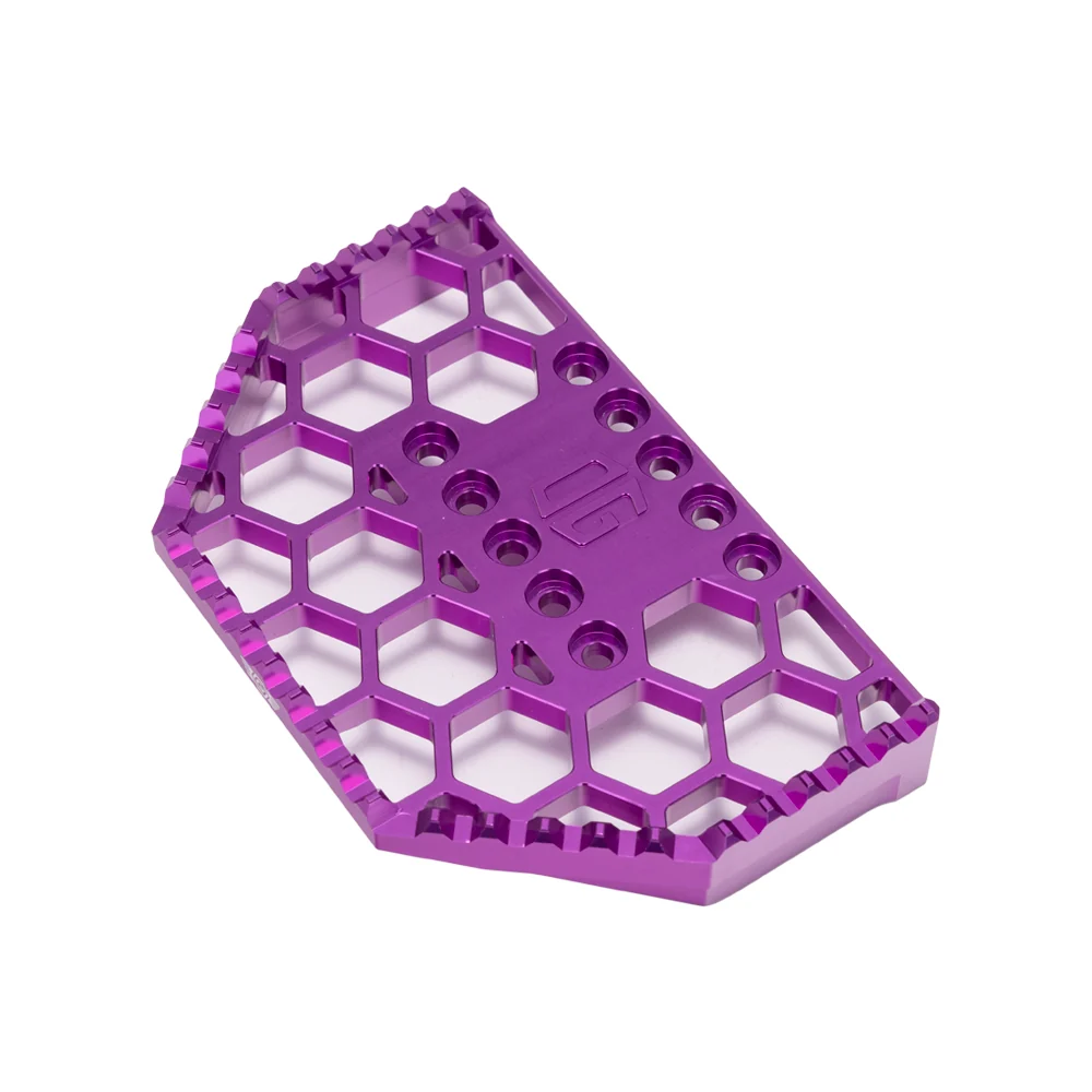 original_garage_moto_honeycomp_v3_mini_floorboards_replacement_gripper_purple