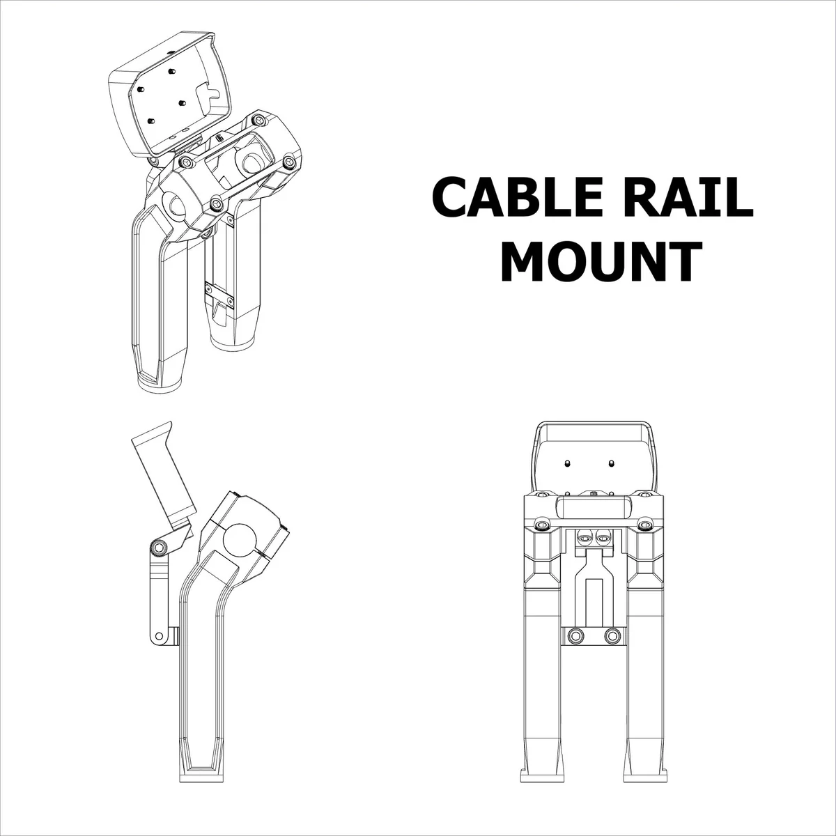 ORIGINAL_GARAGE_MOTO_OG_Power_Vision_Mount_Blue_Cable_rail_mount