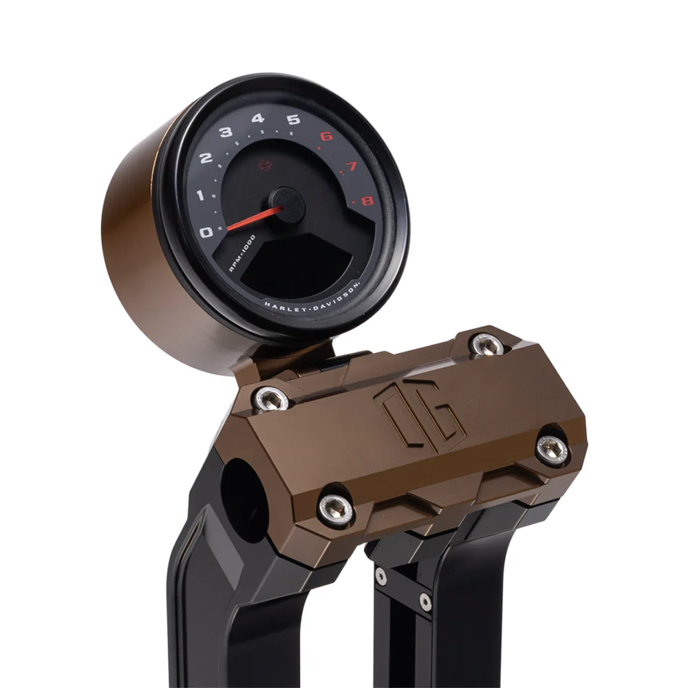 original_garage_moto_single_billet_gauge_pod_rear_mount_bronze