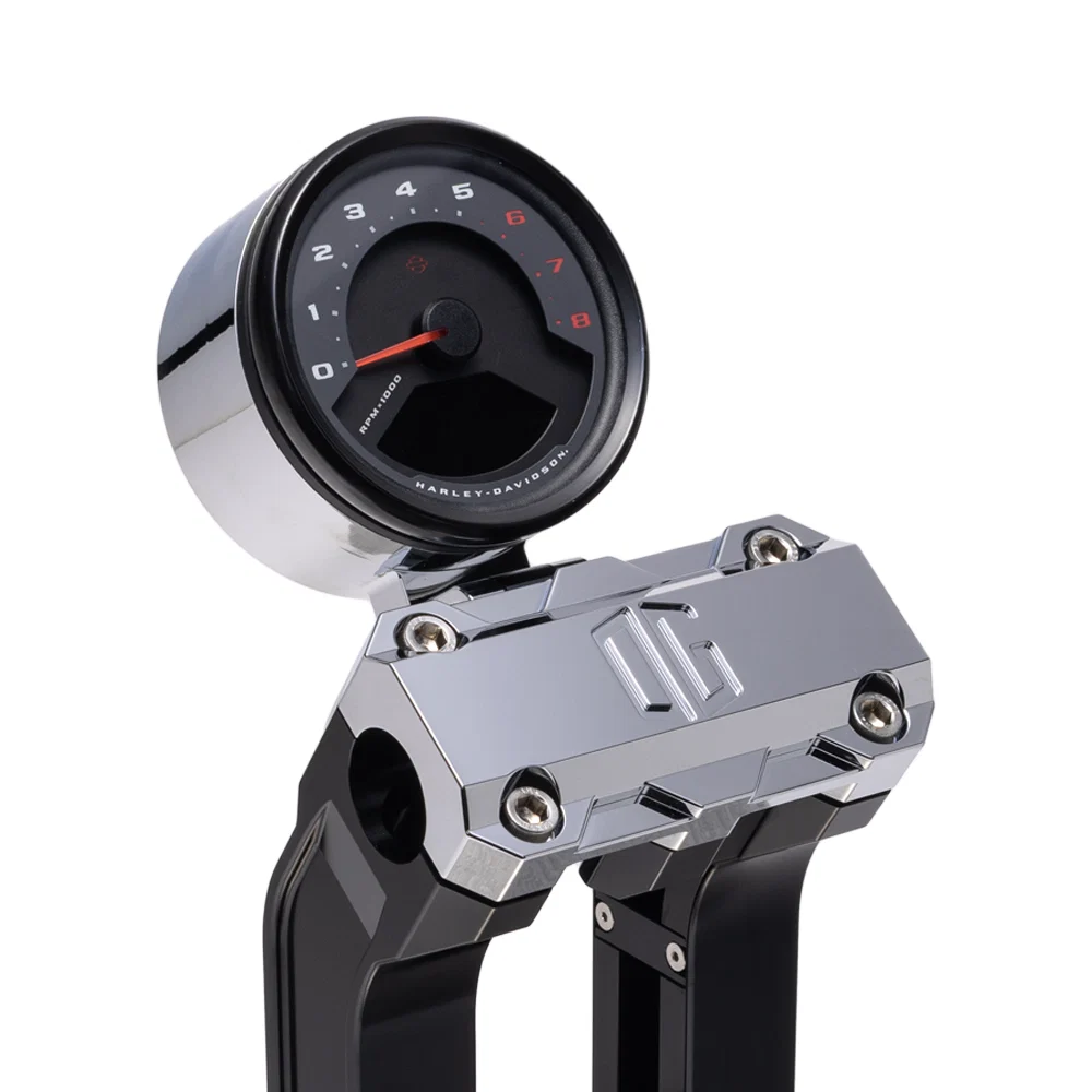 original_garage_moto_single_billet_gauge_pod_rear_mount_chrome