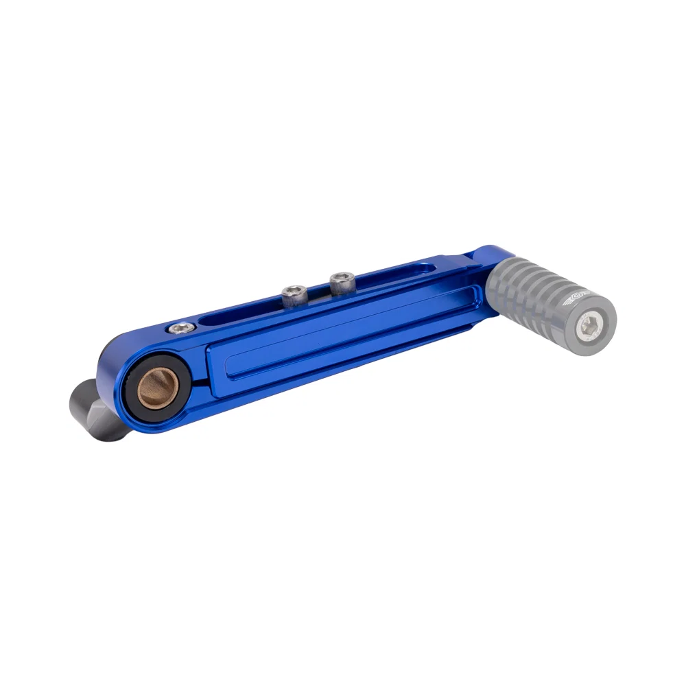 original_garage_moto_adjustable_brake_arm_m8_softail_blue