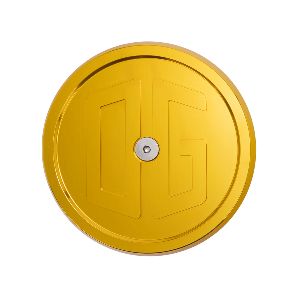original_garage_moto_round_air_cleaner_cover_5_5_gold