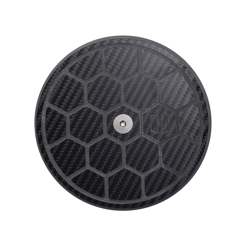 original_garage_moto_round_air_cleaner_cover-honeycomp_5_5_carbon_fiber_limited_edition