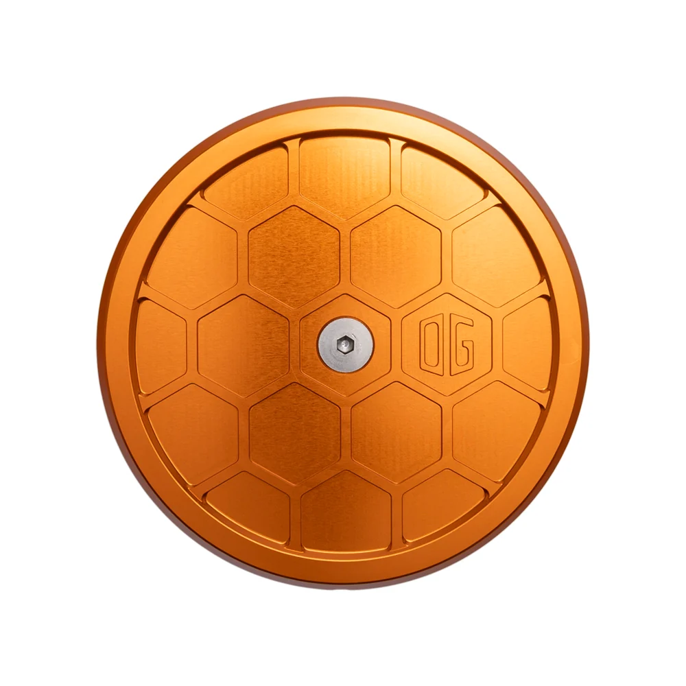 original_garage_moto_round_air_cleaner_cover-honeycomp_5_5_orange