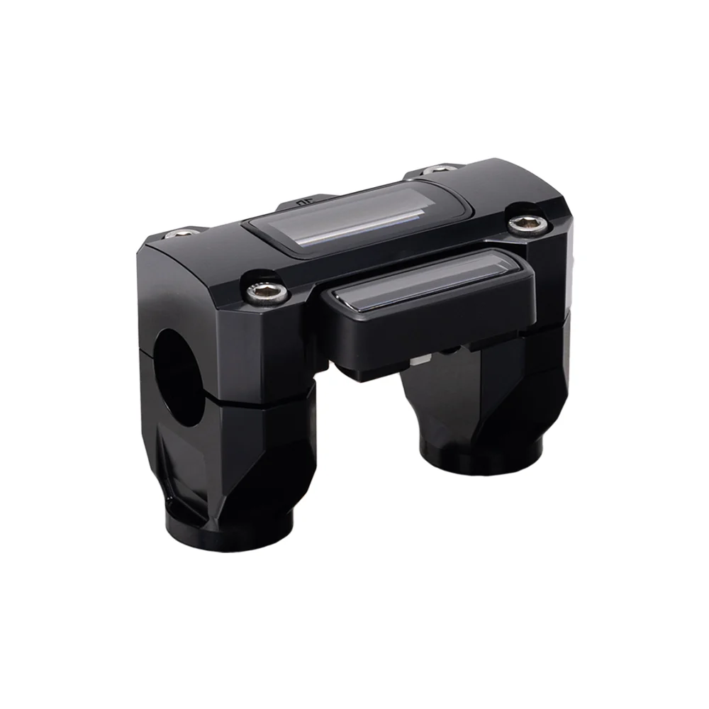 2" Straight Risers with OEM Digital Gauge Cut Out