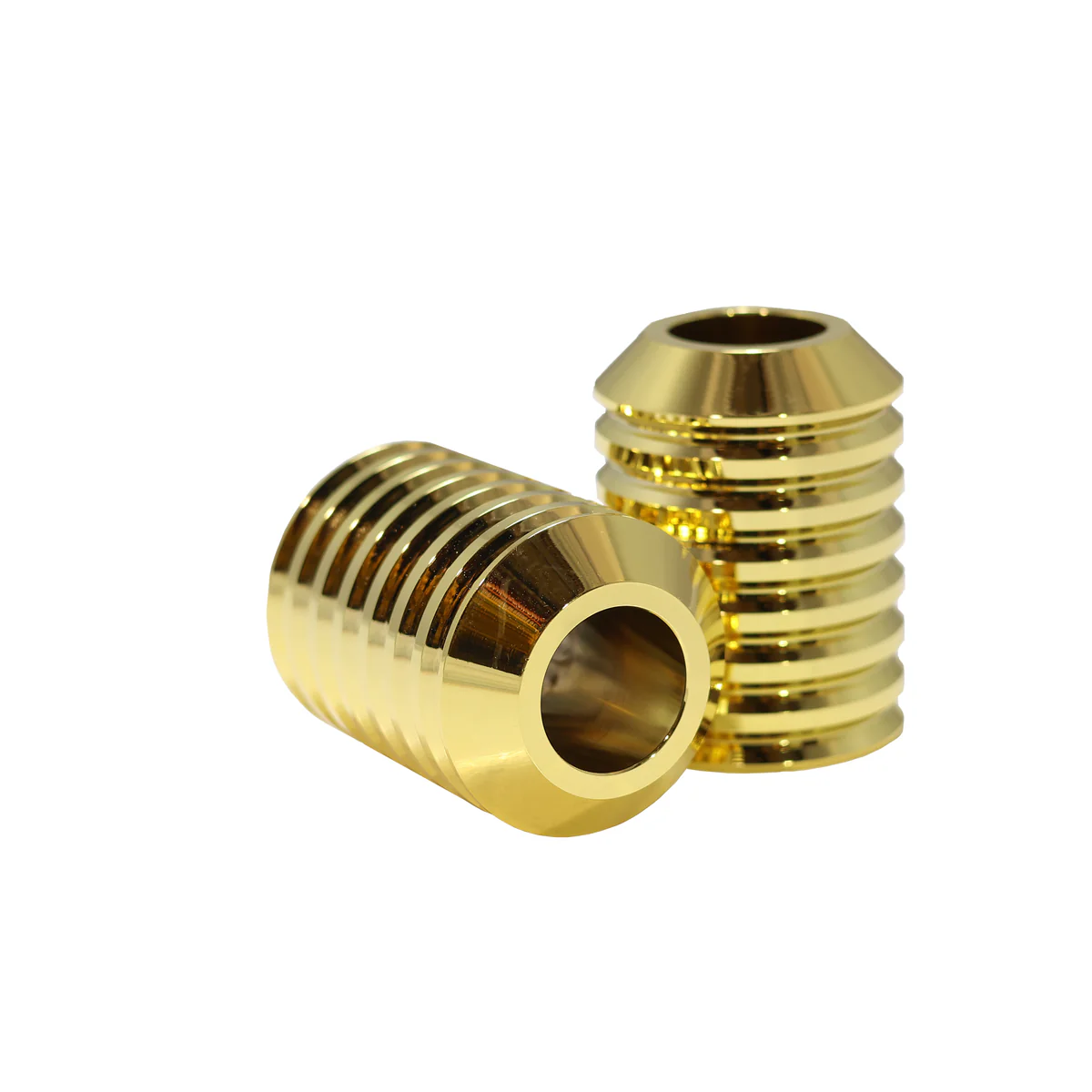 original_garage_moto_rear_crash_bar_2014-2025_bagger_chrome_gold_plated_sliders