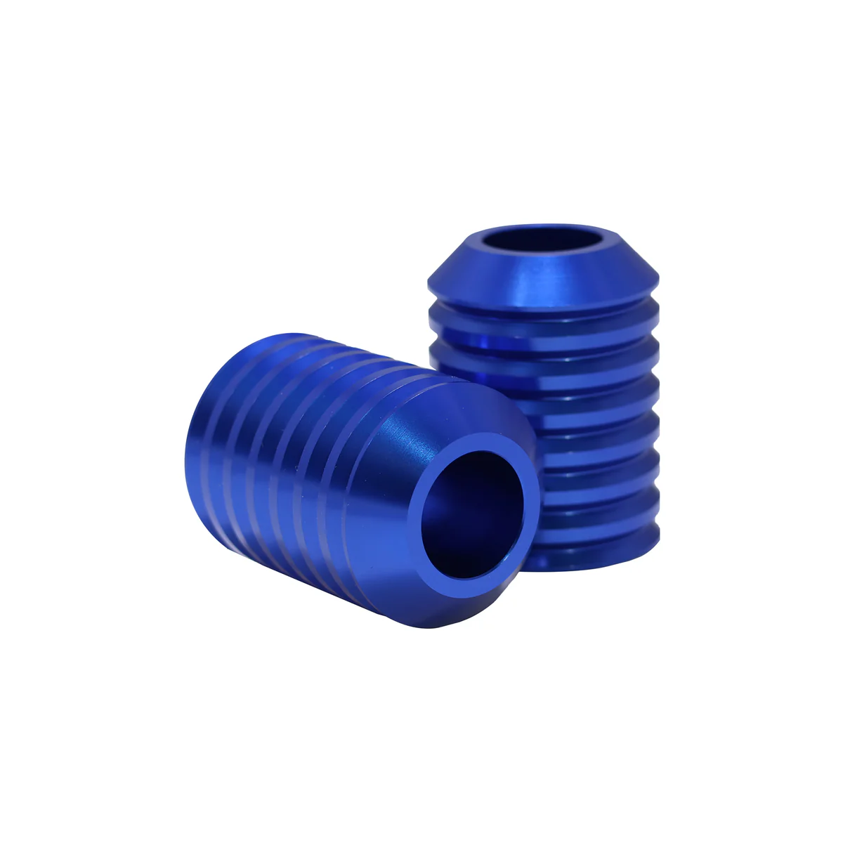 original_garage_moto_rear_crash_bar_2014-2025_bagger_black_blue_sliders